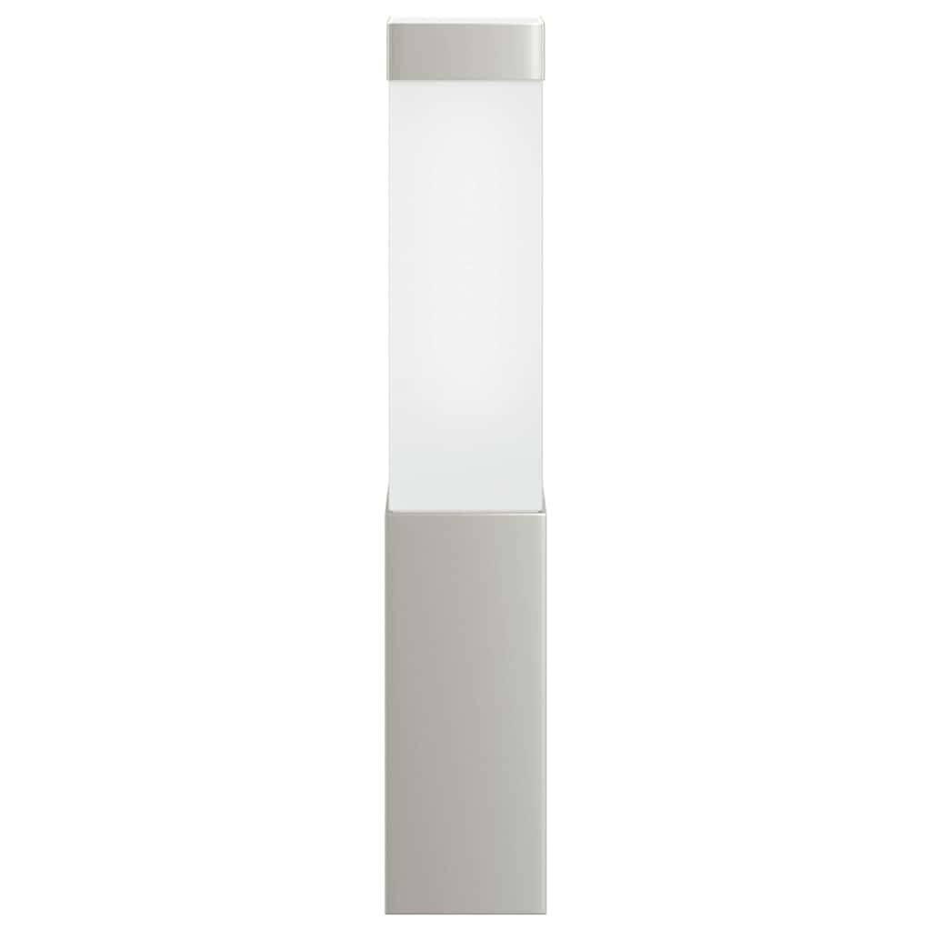 2pcs Appliques murales extérieures - Lampes murales extérieures Argent 10,5 x 6 x 35 cm g6 - Image 4