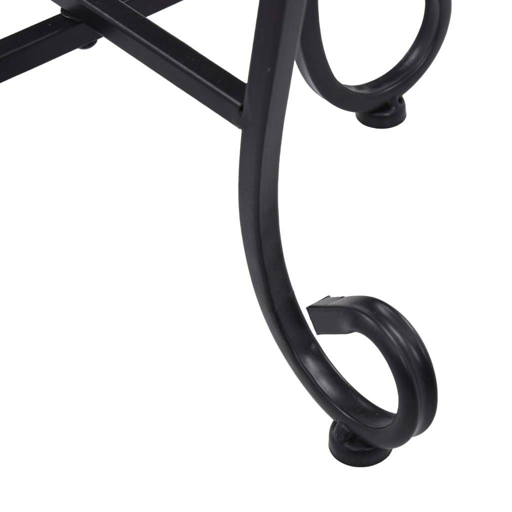 Maison Chic - Table de jardin - Tables mosaïque 3 pcs noir et blanc Céramique HL1092 - Image 5