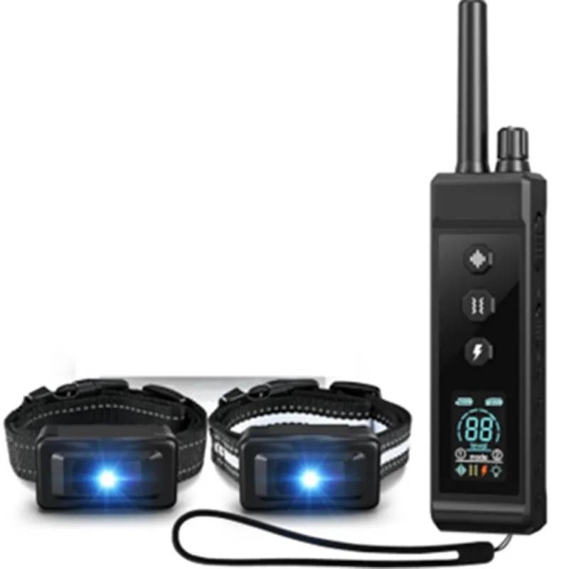 Autre - Collier dressage 2 chiens 8 tons 16 vibrations IP67 rechargeable