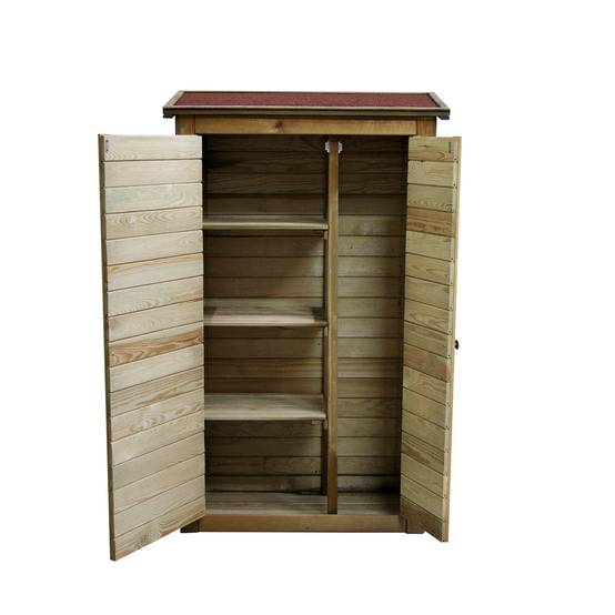 Armoire de rangement en bois Lisboa grand modèle - Cémonjardin - Imagen 2