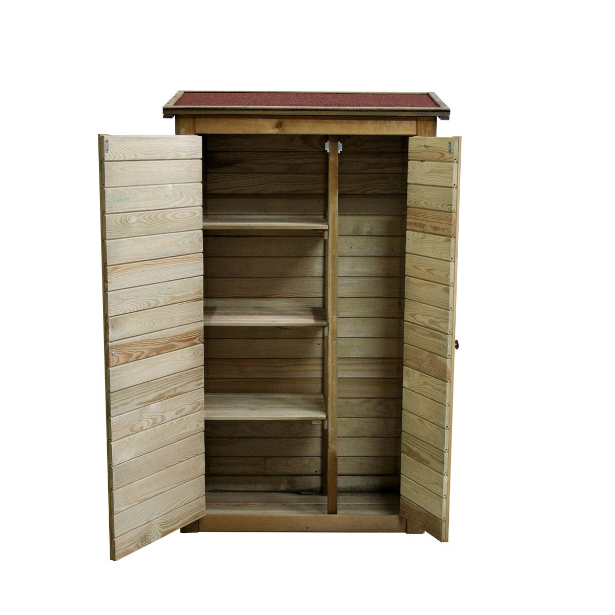 Armoire de rangement en bois Lisboa grand modèle - Cémonjardin - Imagen 2