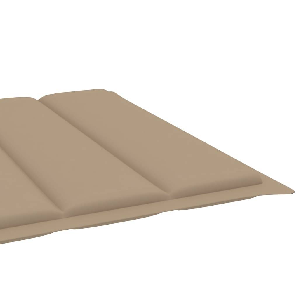Helloshop26 - Transat chaise longue bain de soleil lit de jardin terrasse meuble d'extérieur avec coussin bois d'acacia et acier galvanisé - Imagen 9
