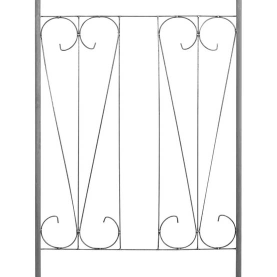 Grande Arche Jardin Fer pour Plantes Grimpantes Treillis Haut 129x283cm Vert - ComfortXL Outdoor Living - Image 7