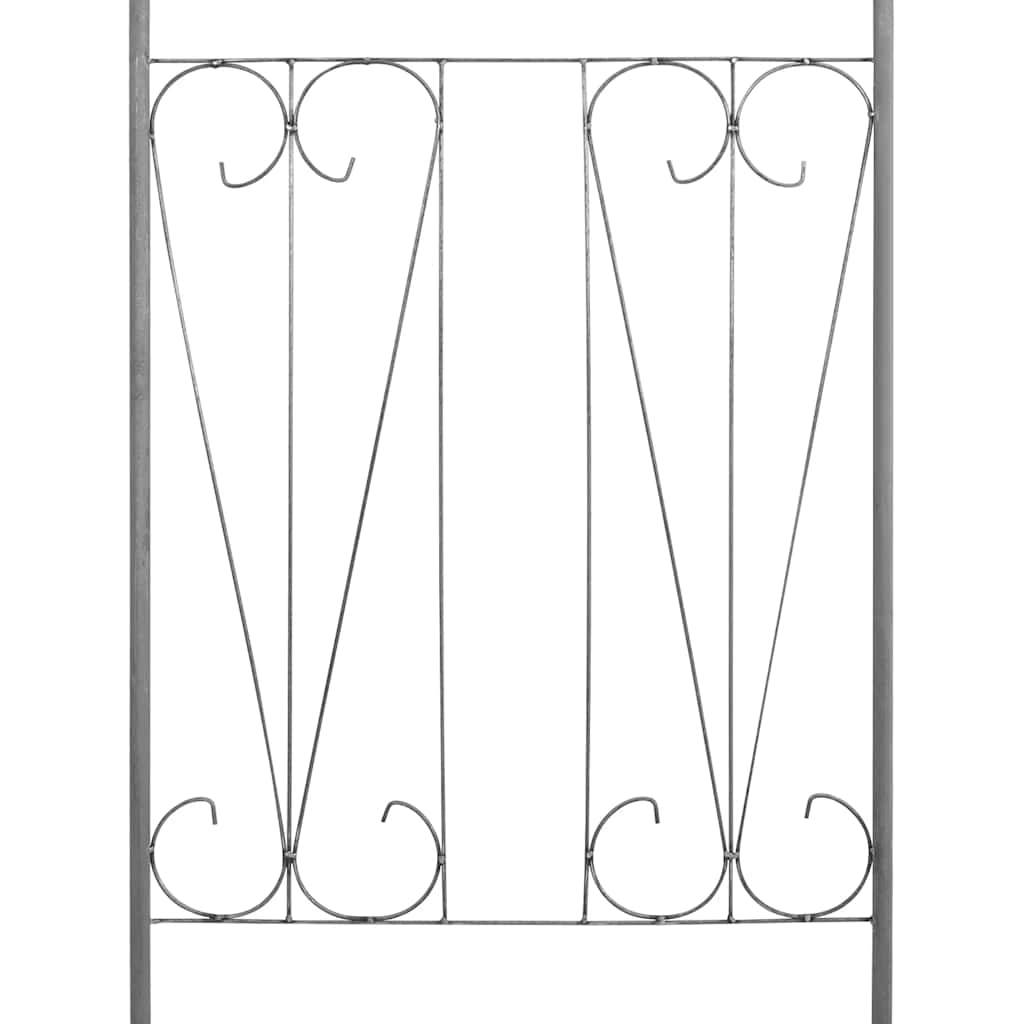 Grande Arche Jardin Fer pour Plantes Grimpantes Treillis Haut 129x283cm Vert - ComfortXL Outdoor Living - Image 7