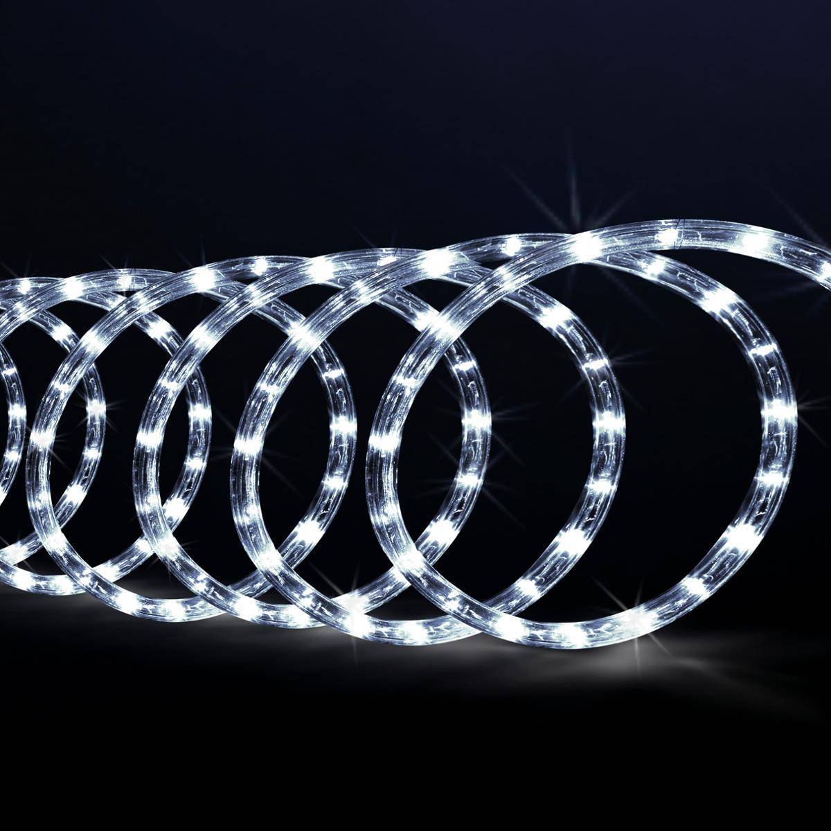 Fééric Lights & Christmas - Tube lumineux 6m 108 LED extérieur blanc froid FEERIC LIGHTS & CHRISTMAS - Imagen 4