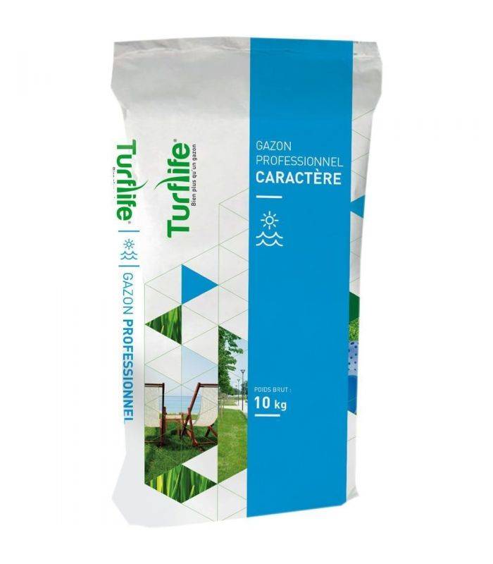 Semences de gazon Turflife sac n°13 10kg jusqu'à 400m²