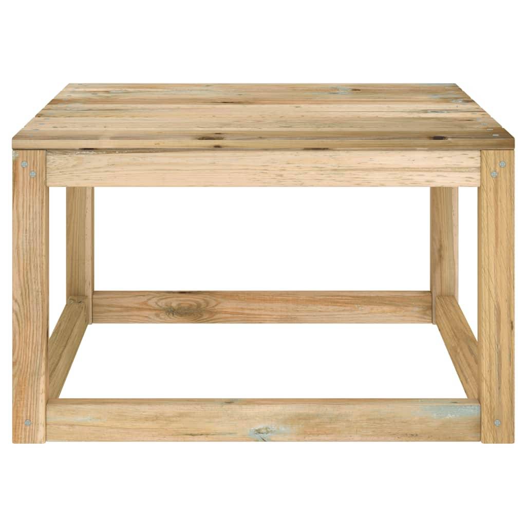 Vidaxl - Tables palette de jardin 2pcs 60x60x36,5cm Bois de pin imprégné vidaXL 315704 - Imagen 7