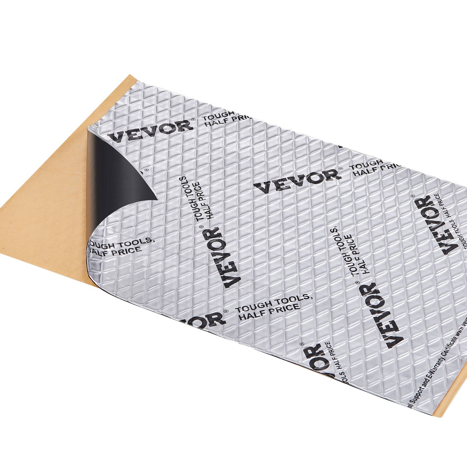 Vevor - VEVOR Tapis isolation phonique 1,3 mm, 4,8 m², caoutchouc butyle. Voiture. - Image 1