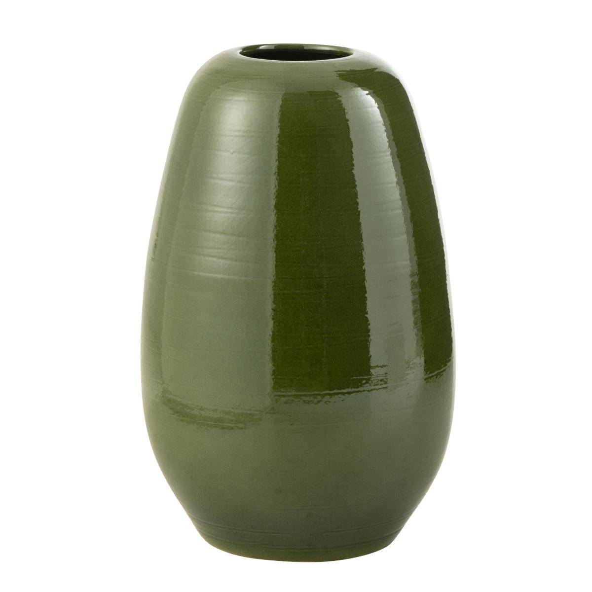 J-Line - Vase Design en Porcelaine "Lola" 55cm Vert - Image 1