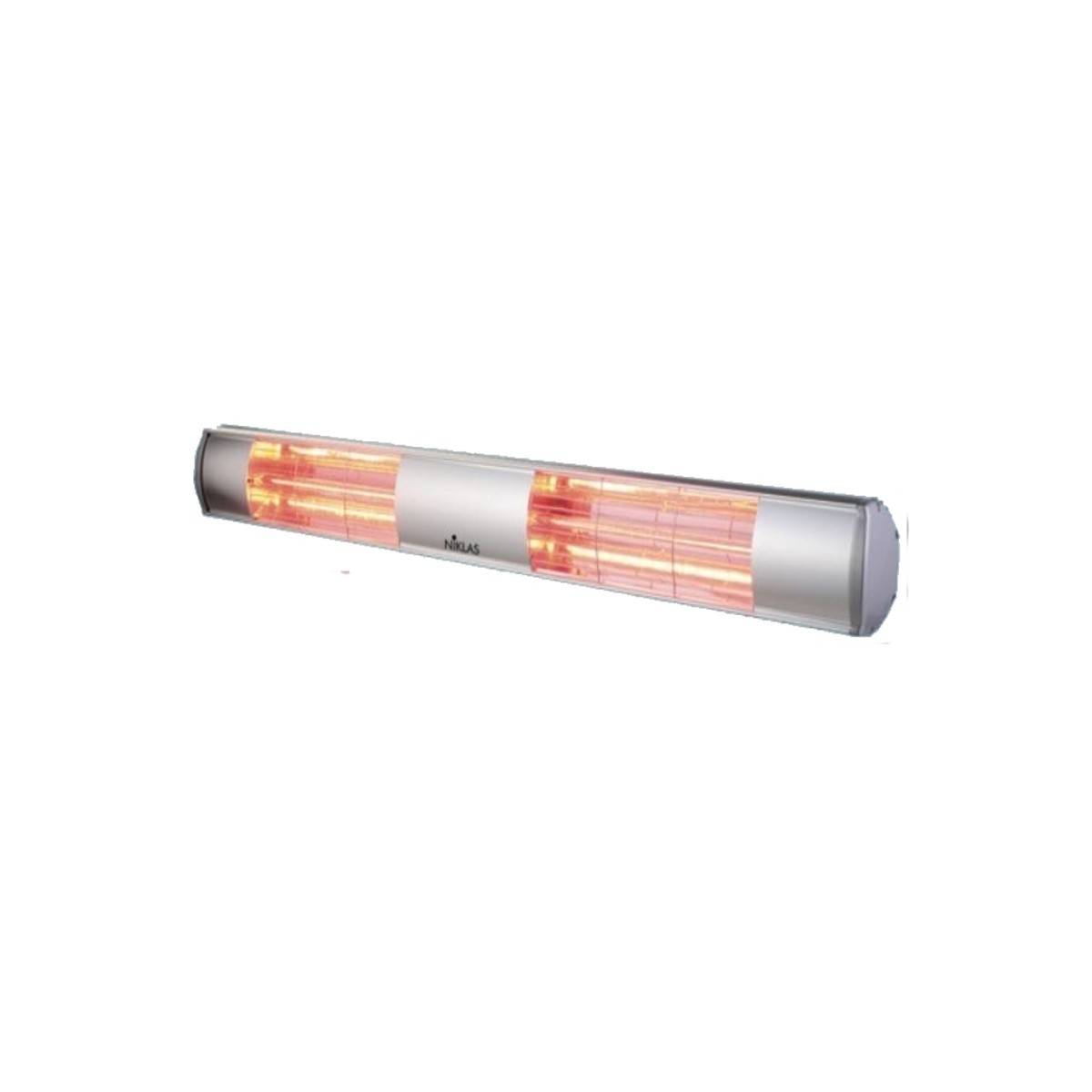 Chauffage infrarouge 3000W radiant mural Intérieur Extérieur 230V ELLIOS NIKLAS - Imagen 5