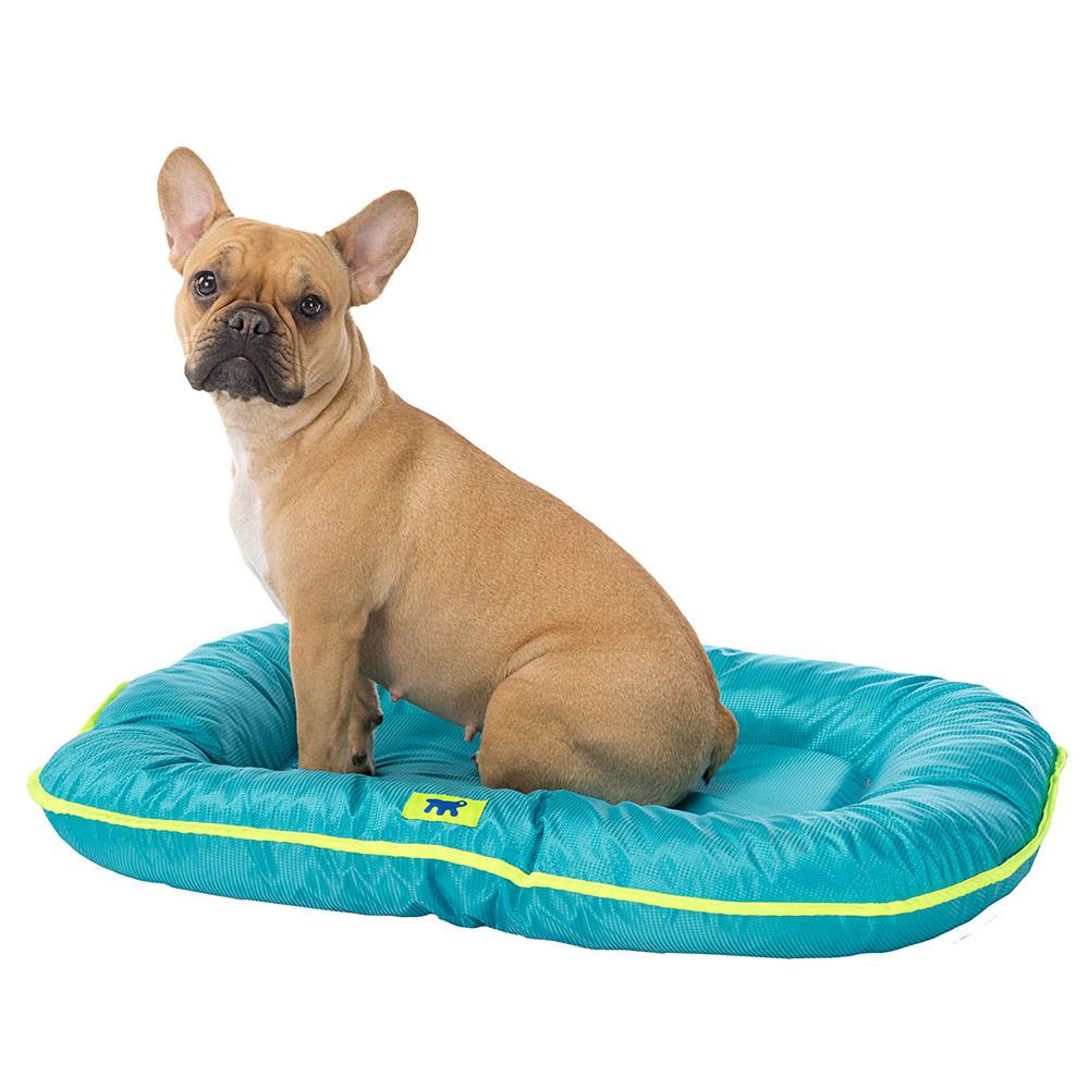 Ferplast - Ferplast Panier Chien Coussin Chien Moyen Taille Tissu anti-rayures Lavable à 30°C.Matelas pour chien imperméable 80 x 60 x 11 cm.Bleu - Imagen 4