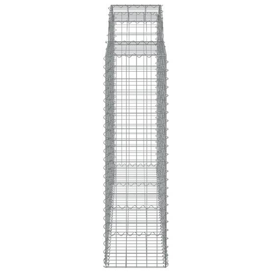 Vidaxl - Paniers à gabions arqués 7 pcs 200x50x140/160 cm Fer galvanisé vidaXL 3146367 - Image 6