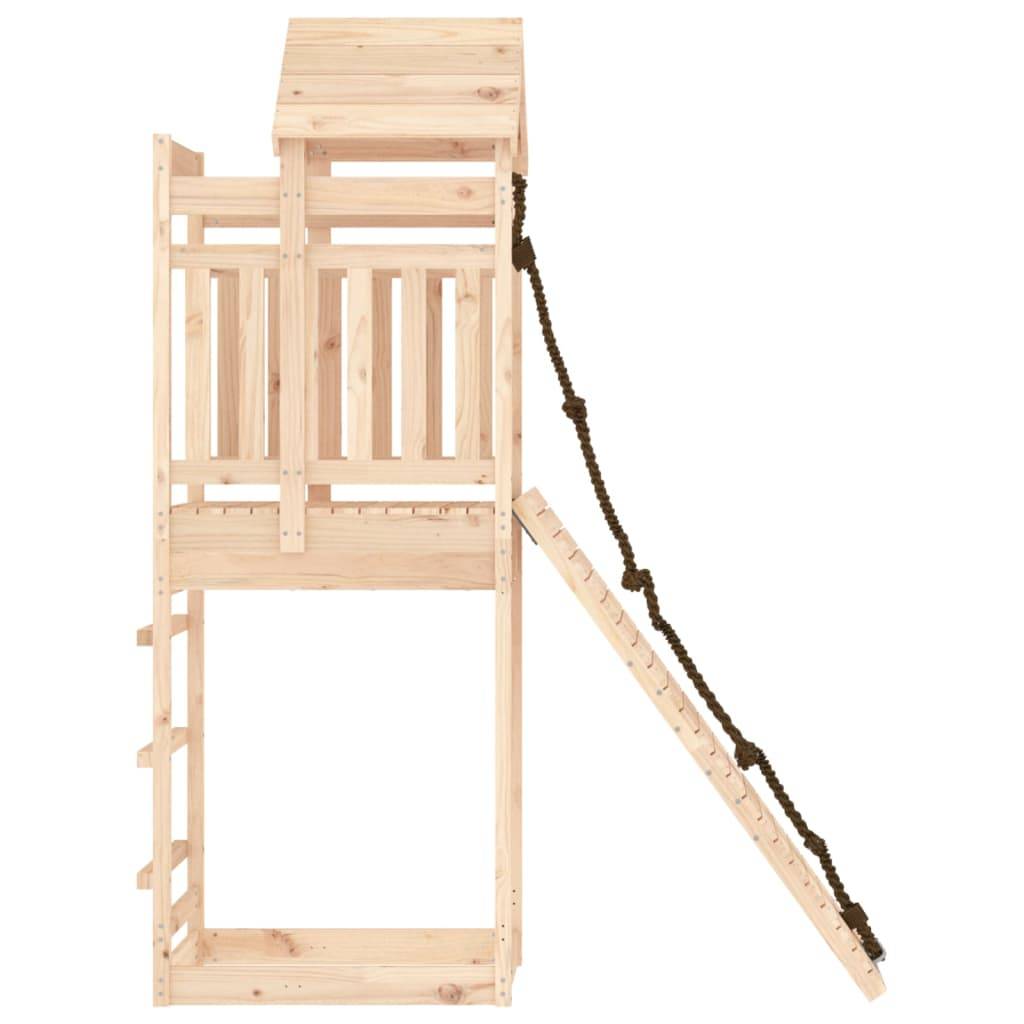 Helloshop26 - Maisonnette de jeu avec mur d'escalade 177 x 64 x 238 cm bois massif de pin - Imagen 5