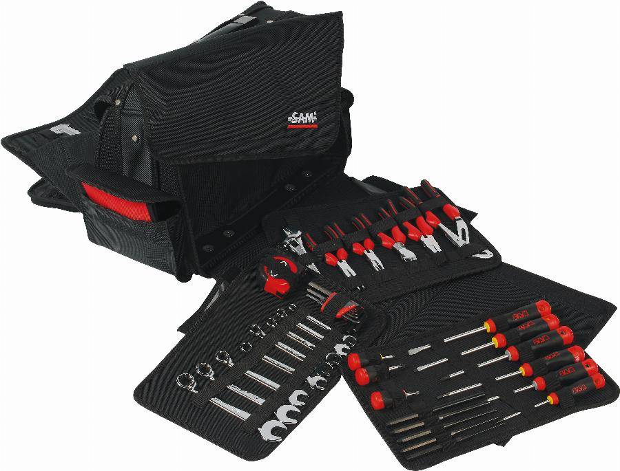 Valise textile vide 440 mm SAM OUTILLAGE avec trolley - BAG-3 - Imagen 4