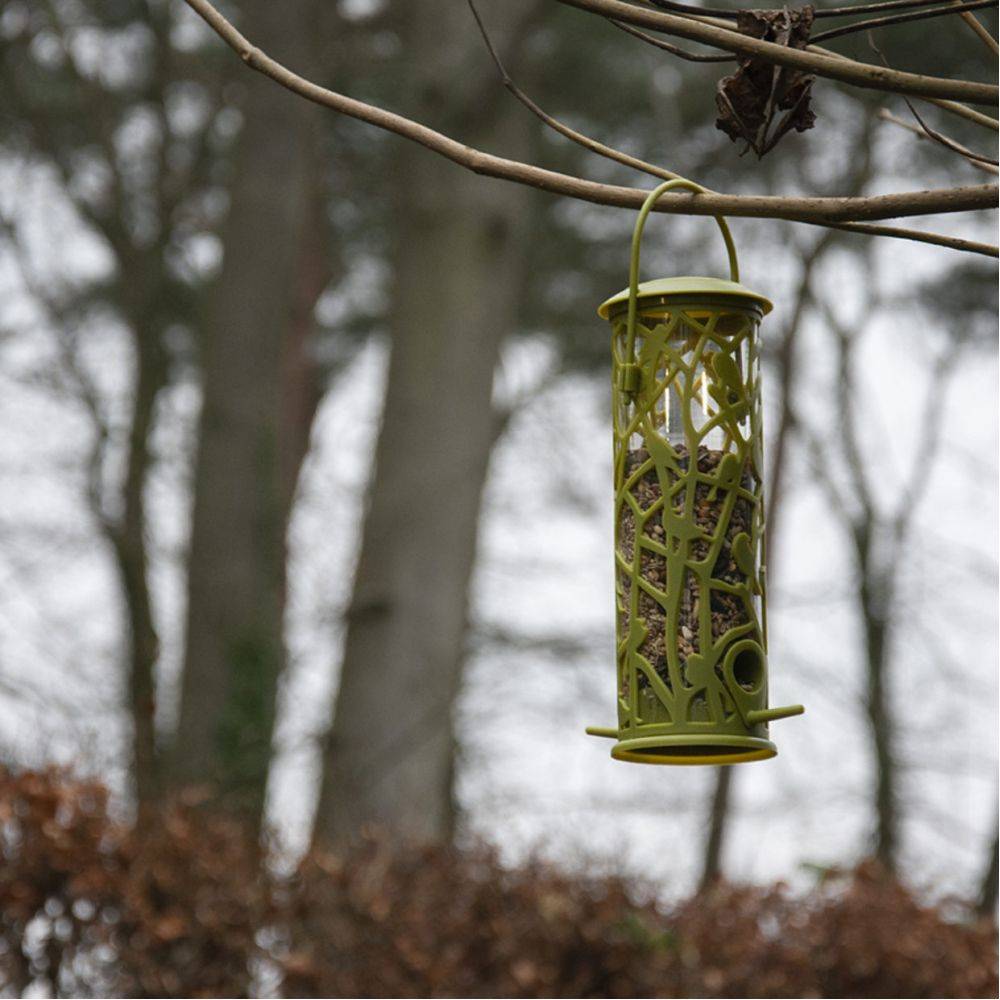 Esschert Design - Mangeoire silo pour oiseaux Chiffchaff (Lot de 2) - Imagen 2
