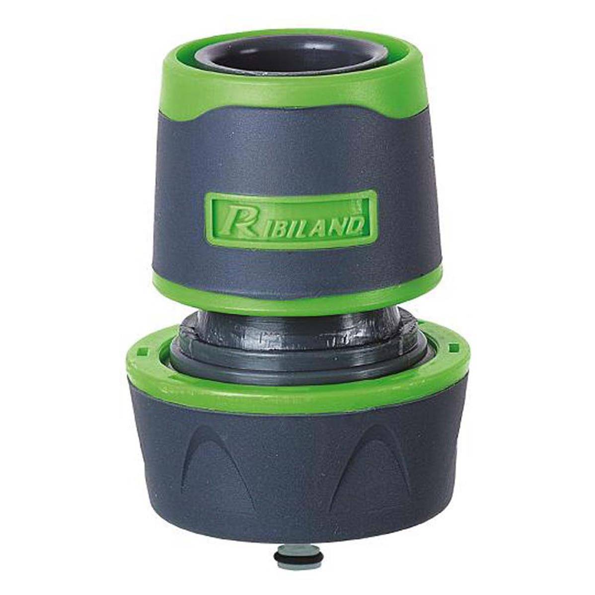Ribimex - Raccord rapide bi-matière acquastop tuyau 19mm