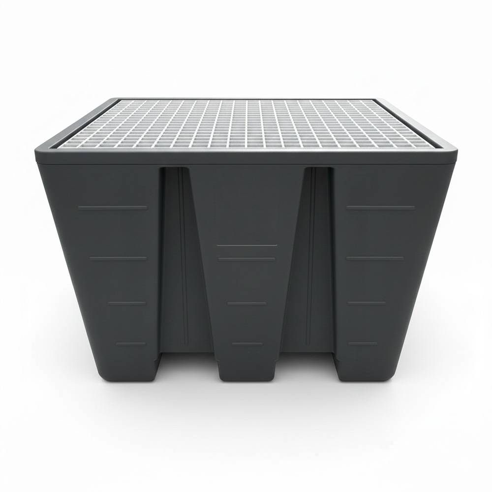 Bac de rétention eco pour cuve ibc - plast'up rotomoulage - Imagen 2