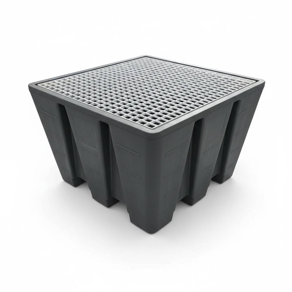 Bac de rétention eco pour cuve ibc - plast'up rotomoulage - Imagen 1