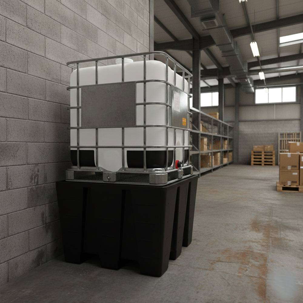 Bac de rétention eco pour cuve ibc - plast'up rotomoulage - Imagen 5
