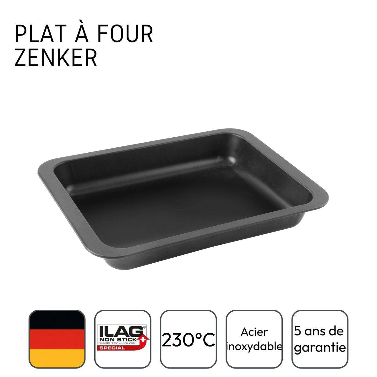 Plat à four rectangulaire 37 x 27 cm Zenker Spécial Cooking - Image 4