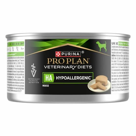 Pro Plan Veterinary Diet - HA hypoallergenic - Chien - 24 x 195 g