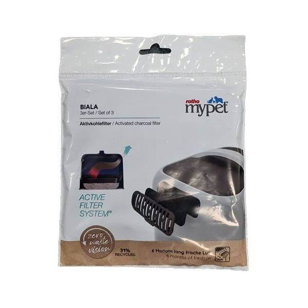 Filtres rechanges pour Maison de Toilette ROTHO MYPET BIALA - Set de 3 filtres - Image 4