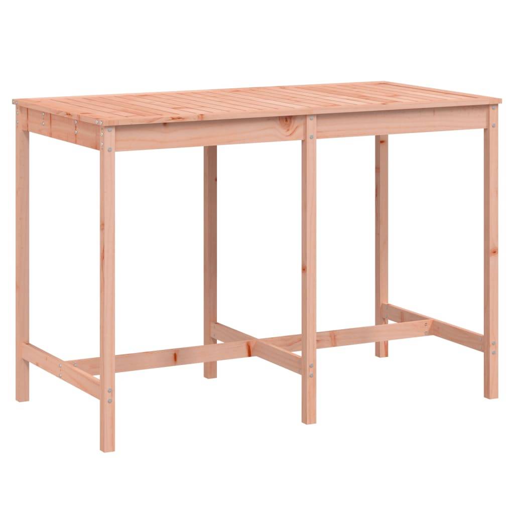 Table de jardin bois massif douglas 159,5 x 82,5 x 110 cm - PANGIVO - Image 2