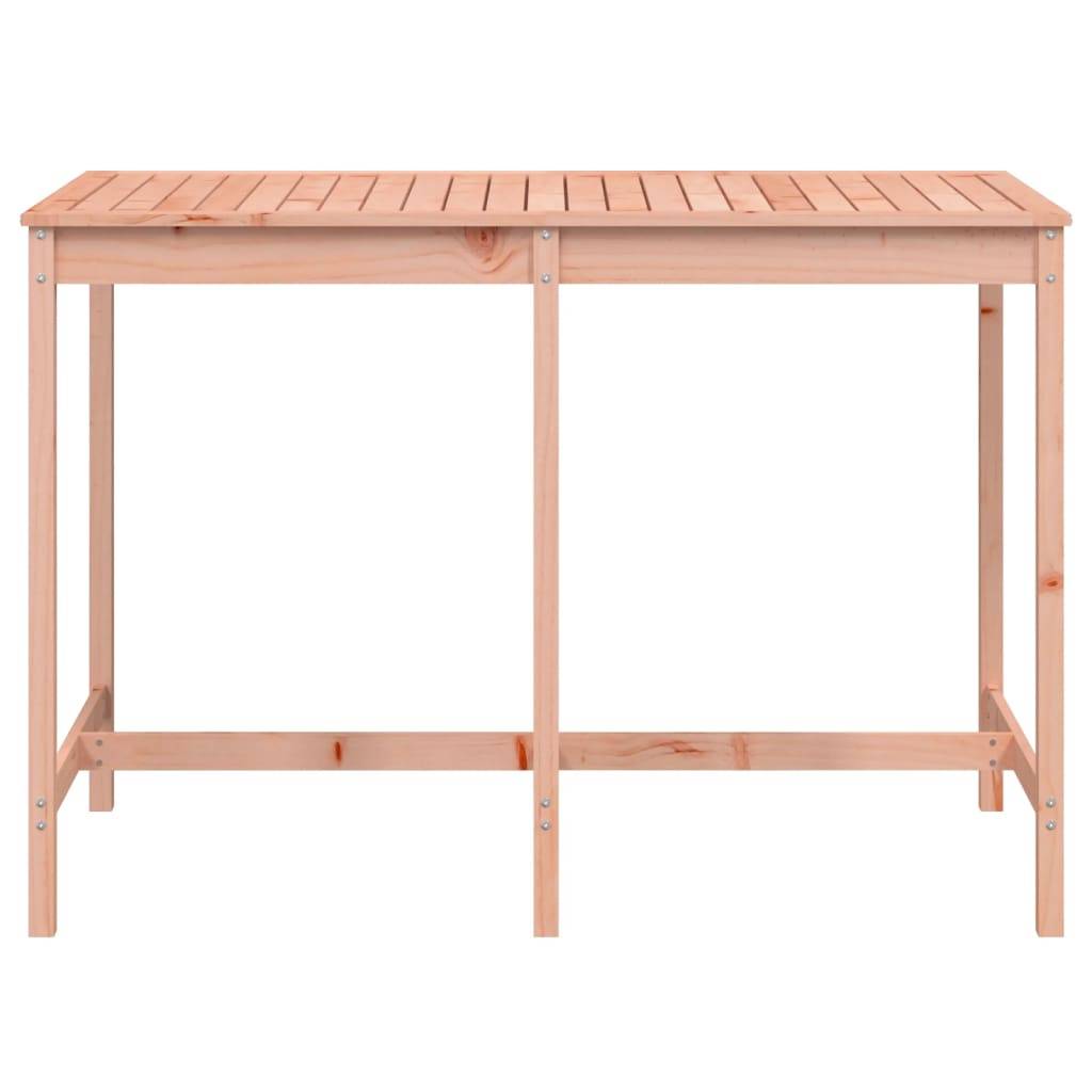 Table de jardin bois massif douglas 159,5 x 82,5 x 110 cm - PANGIVO - Image 4