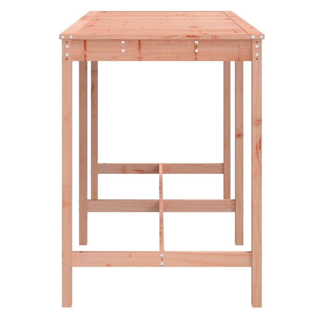 Table de jardin bois massif douglas 159,5 x 82,5 x 110 cm - PANGIVO - Image 5