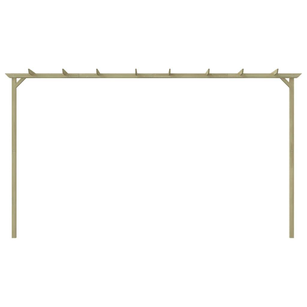 Vidaxl - Pergola de jardin Pin imprégné 360x200x60 cm vidaXL 44924 - Imagen 2
