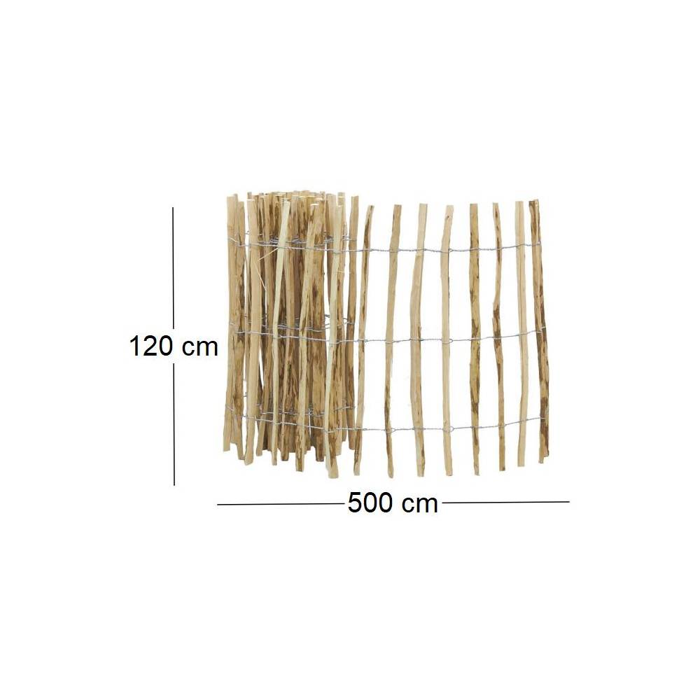 Aubry Gaspard - Ganivelle en noisetier Hauteur 120 cm - Imagen 3