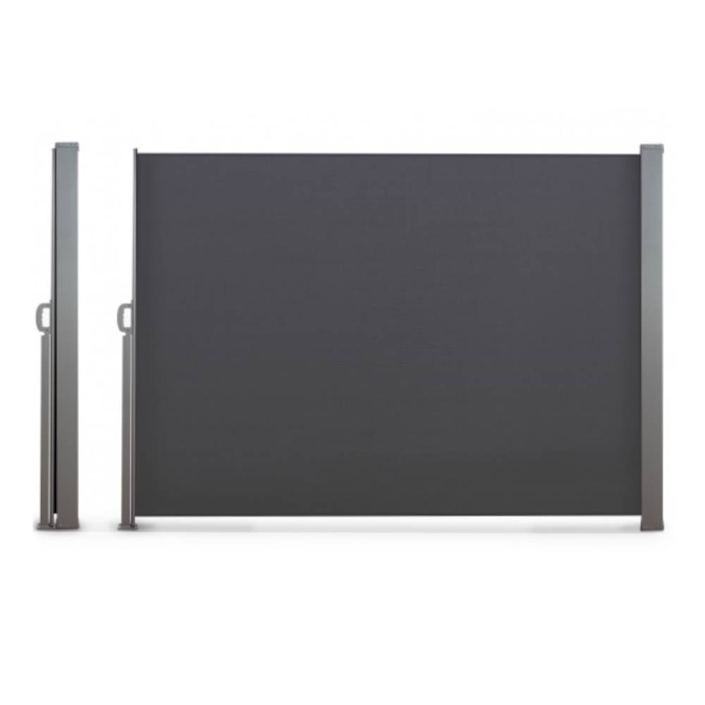 Paravent extérieur rétractable - 2,5 x 1,6 m Unité Anthracite - Image 1