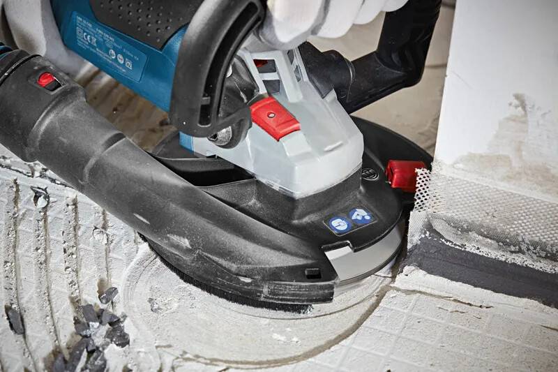 Bosch Professional - Ponceuse à béton BOSCH GBR 15 CAG - 1500W Ø125 mm - 0601776001 - Imagen 6
