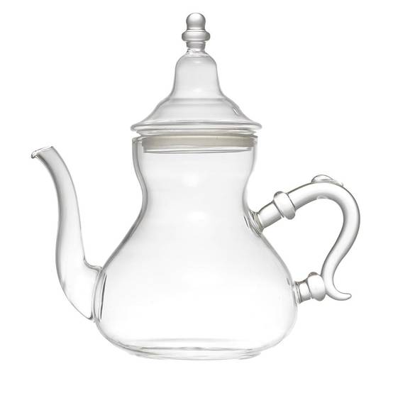 Théière en verre 80 cl avec bec verseur anti-goutte - - Image 5