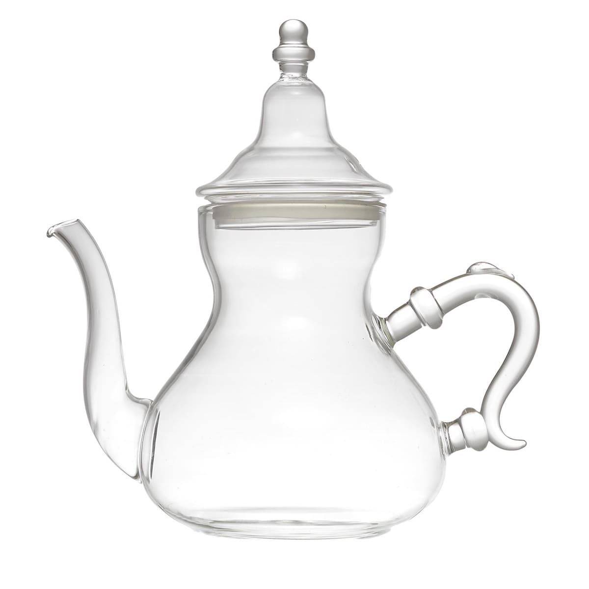 Théière en verre 80 cl avec bec verseur anti-goutte - - Image 5