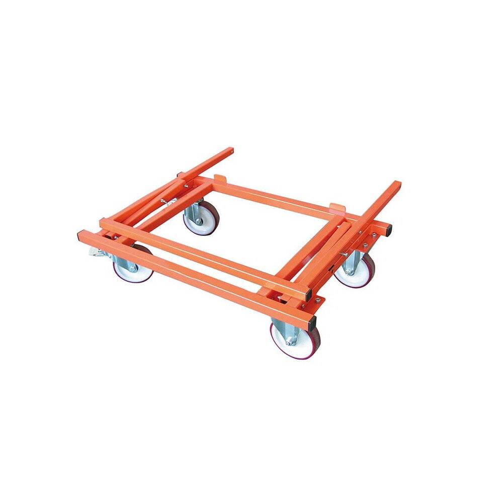 Chariot Porte Plaque Pliable 4 Roues Pour 450 Kgs - Image 3