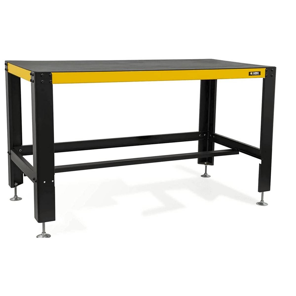 Etabli de travail 4 tiroirs Plateau 150 x 78cm Anti rayures 4 pieds réglables Charge 2000 kg VITO - Imagen 8