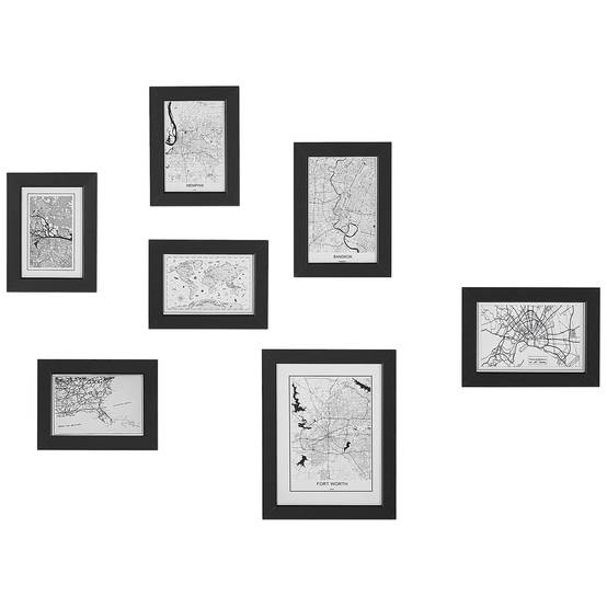 Beliani - Cadre photo MDF Noir DENKORO - 8x9x2- Beliani - Image 2
