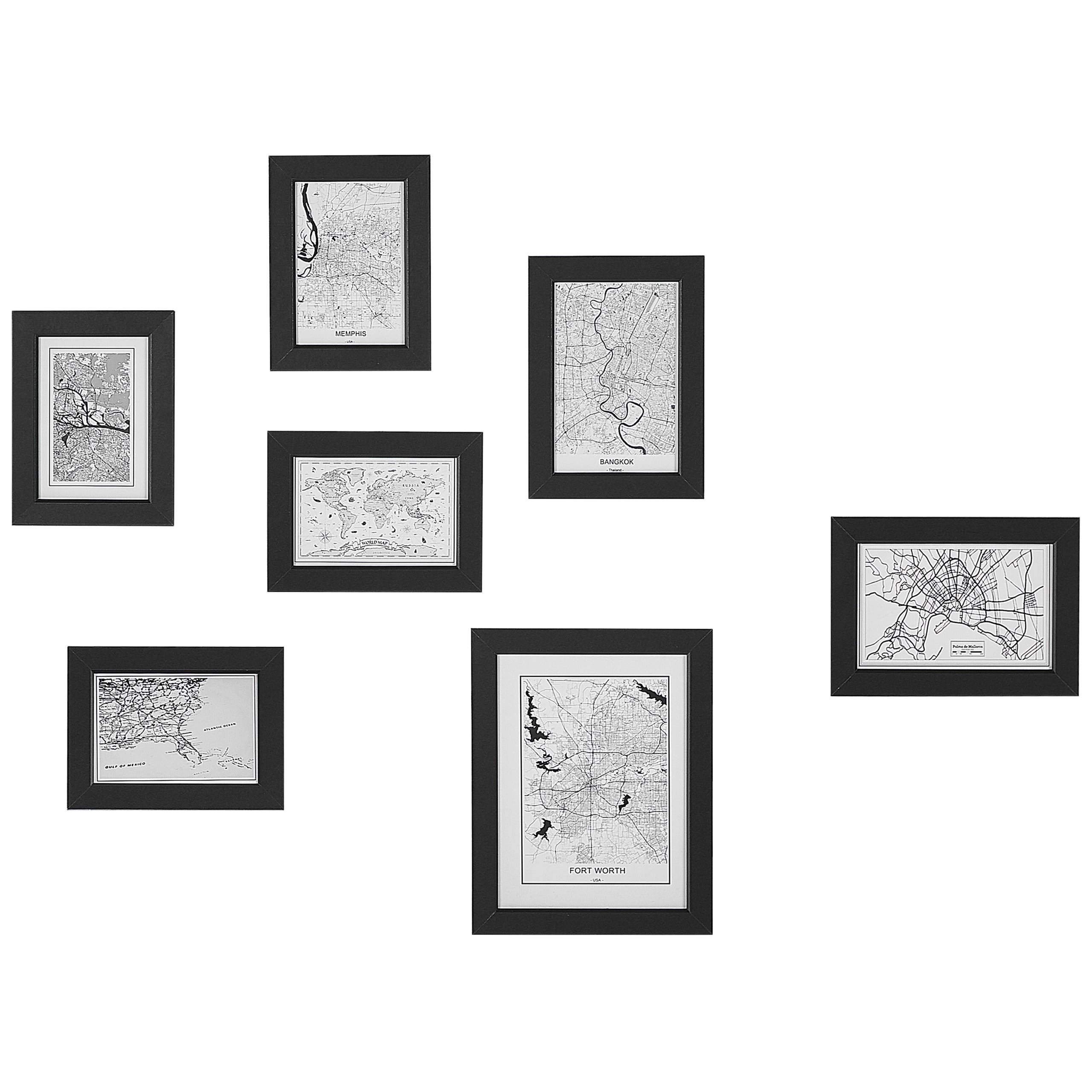 Beliani - Cadre photo MDF Noir DENKORO - 8x9x2- Beliani - Image 2