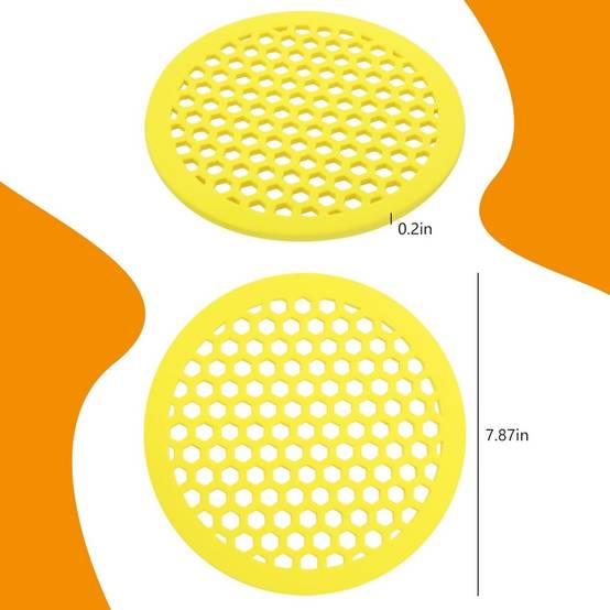 Lot de 4 mangeoires à abeilles - Design nid d'abeille - Jardin écologique - Living123 - Image 2