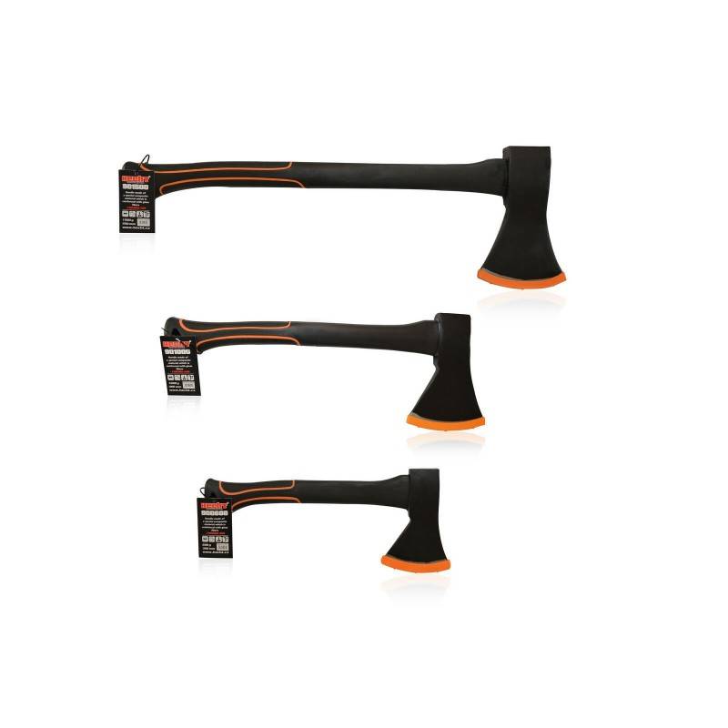 Hecht Set a 3 Haches merlin a fendre Hachette 30-40-55 cm longue Nr 7 - Image 3