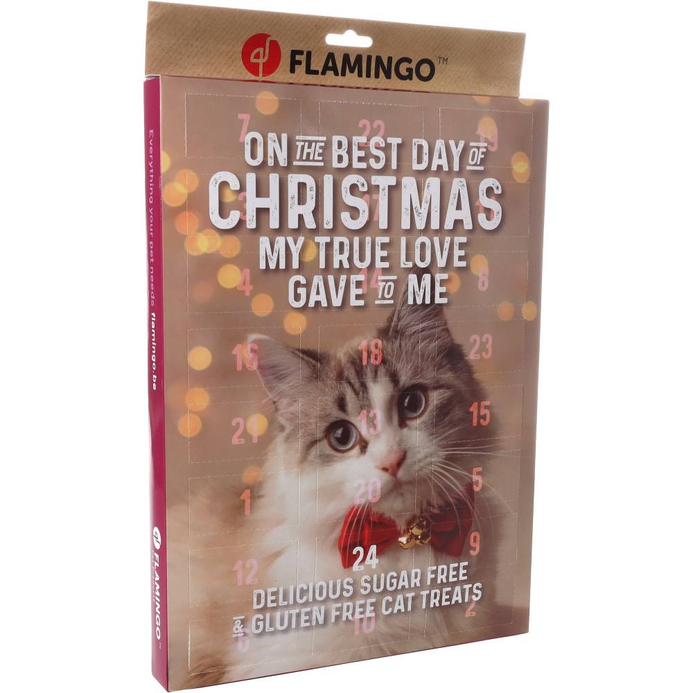 Flamingo - Flamingo - Calendrier de l'avent Noël pour chat 295 g - Imagen 1