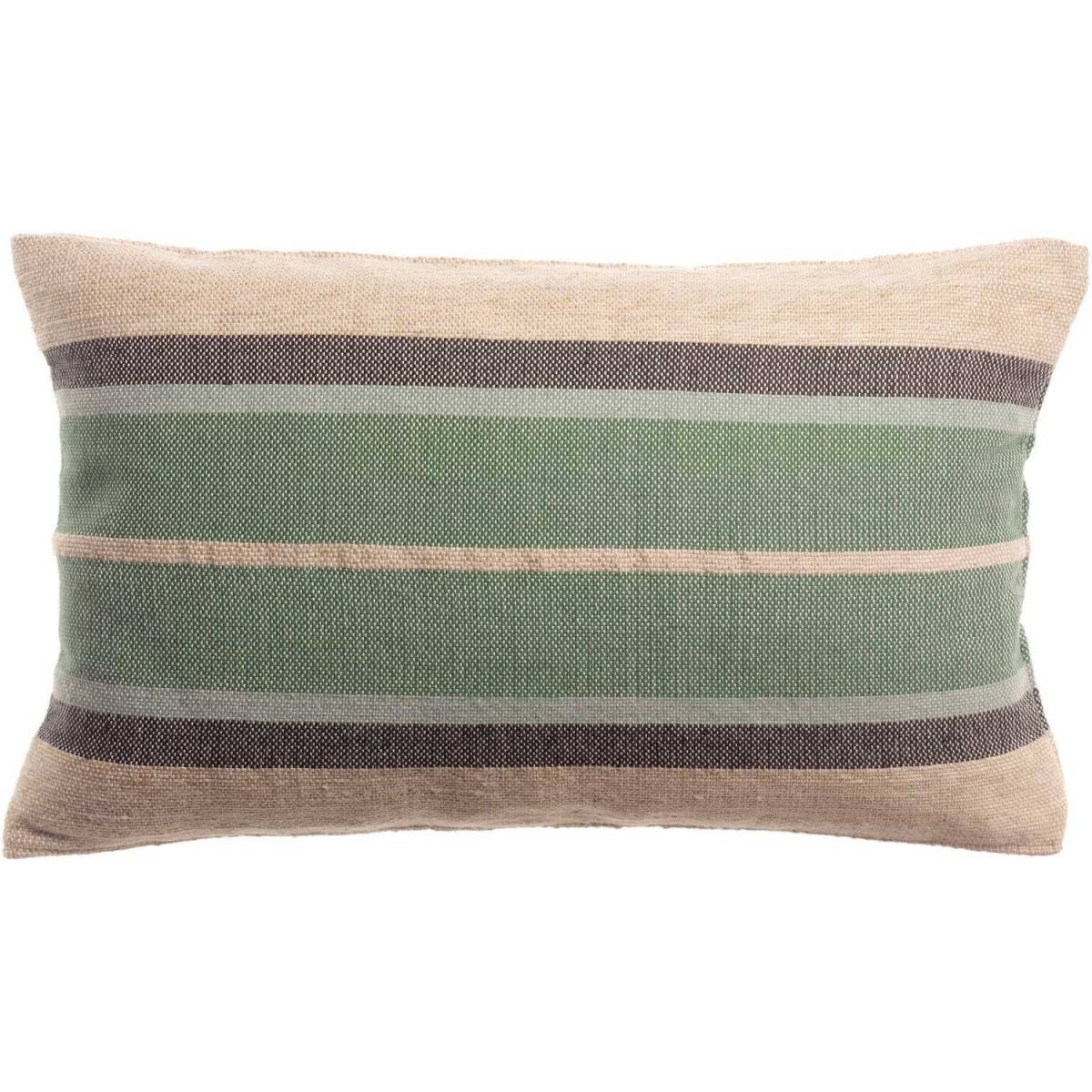 Vivaraise - Coussin en tissu Gatsby  40 x 65 cm Eucalyptus - Image 1