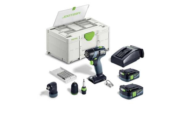 Perceuse-visseuse sans fil TXS 12 2,5-Set - FESTOOL - avec 2 batteries 12V 2.5Ah - accessoires - Systainer - 576874 - Image 1