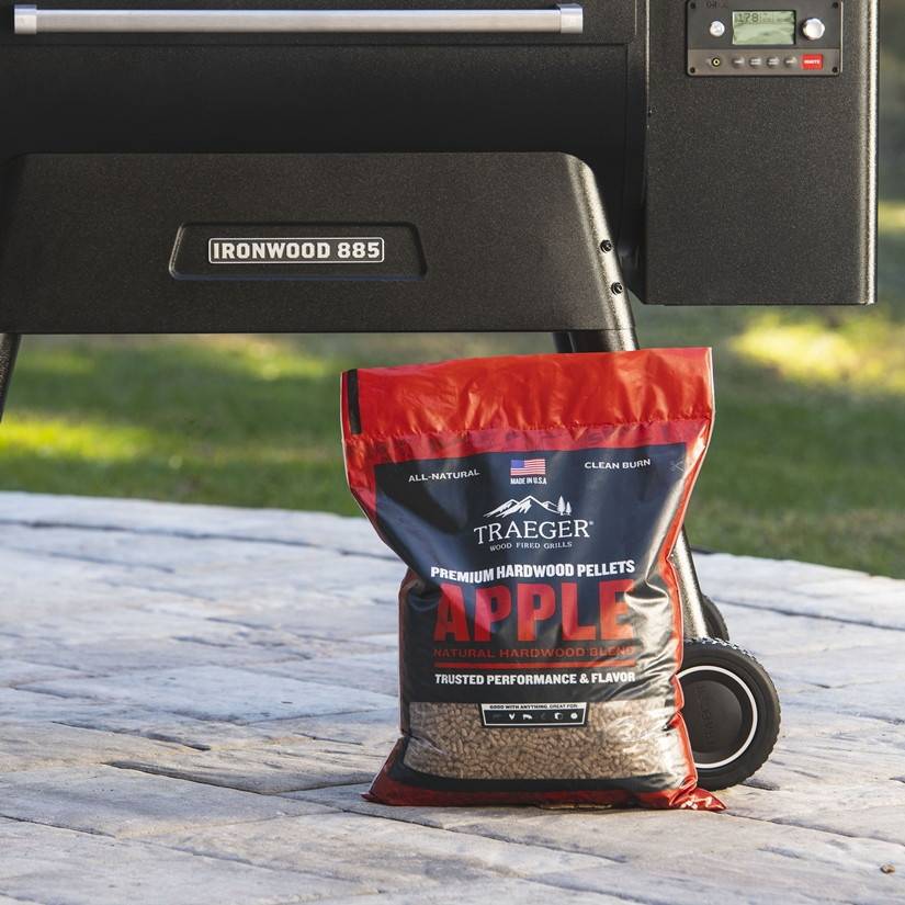 Traeger - Pellets pour barbecue Apple - Sac de 9 kg - 100% naturel Traeger - Image 4