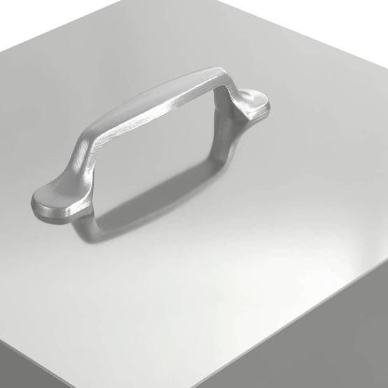 ComfortXL - Distributeur Automatique Pédale Galva Poule 4kg Argent - ComfortXL Outdoor Living - Image 7