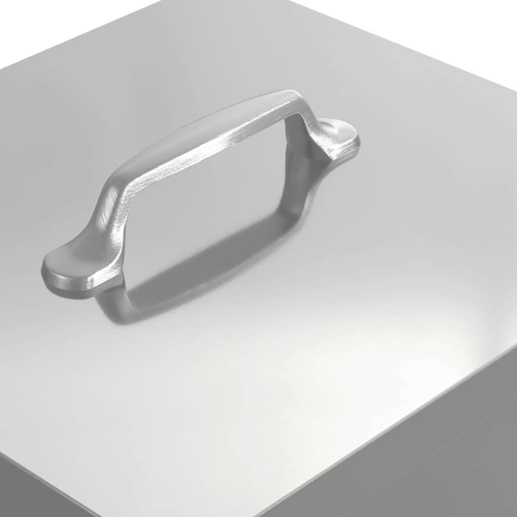 ComfortXL - Distributeur Automatique Pédale Galva Poule 4kg Argent - ComfortXL Outdoor Living - Image 7