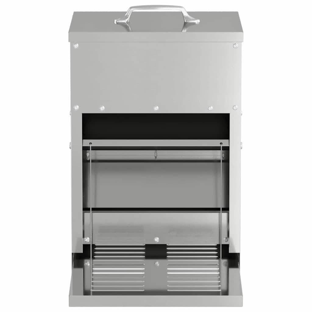 ComfortXL - Distributeur Automatique Pédale Galva Poule 4kg Argent - ComfortXL Outdoor Living - Image 4
