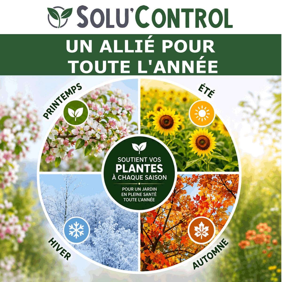 Tout pour les nuisibles - Végé'Reprise 500 mL - Biostimulant concentré aux acides aminés, algues et oligo-éléments Solu'Control - Fabriqué en France - UAB - Image 6