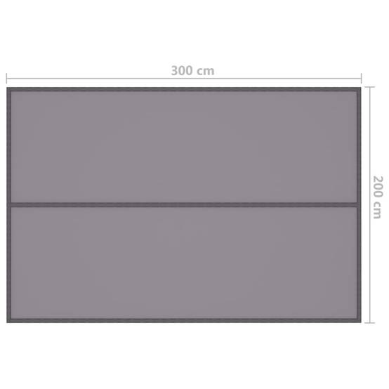 Bache Oceanside Gris 300 X 200 cm - P87209G - Image 7